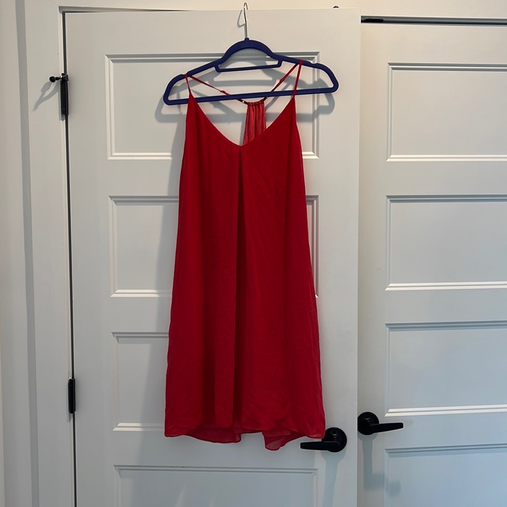 Red dress
